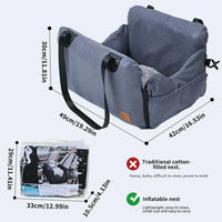 Waterproof dog car seat cover bed